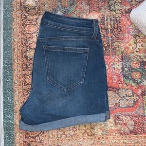 Lauren Conrad Mid Rise Denim Shorts